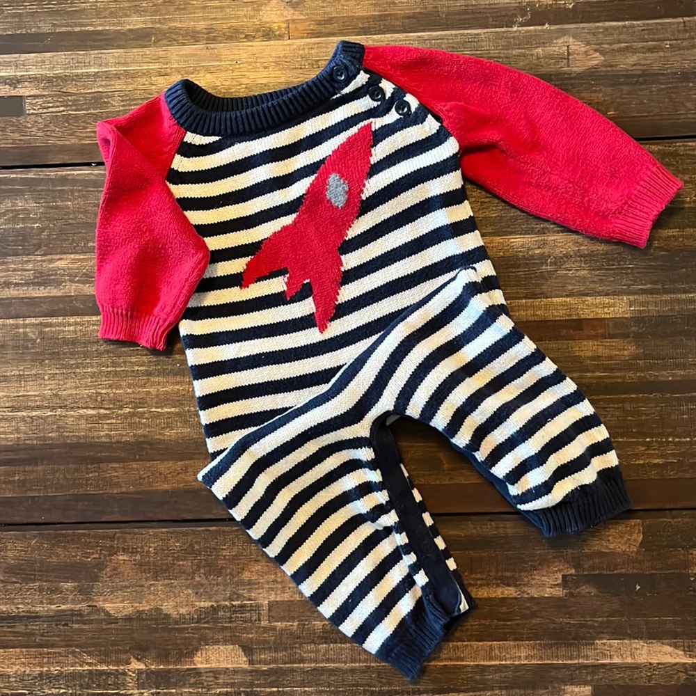 Infant sweater one piece